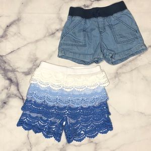 Set of 2 Spring Shorts